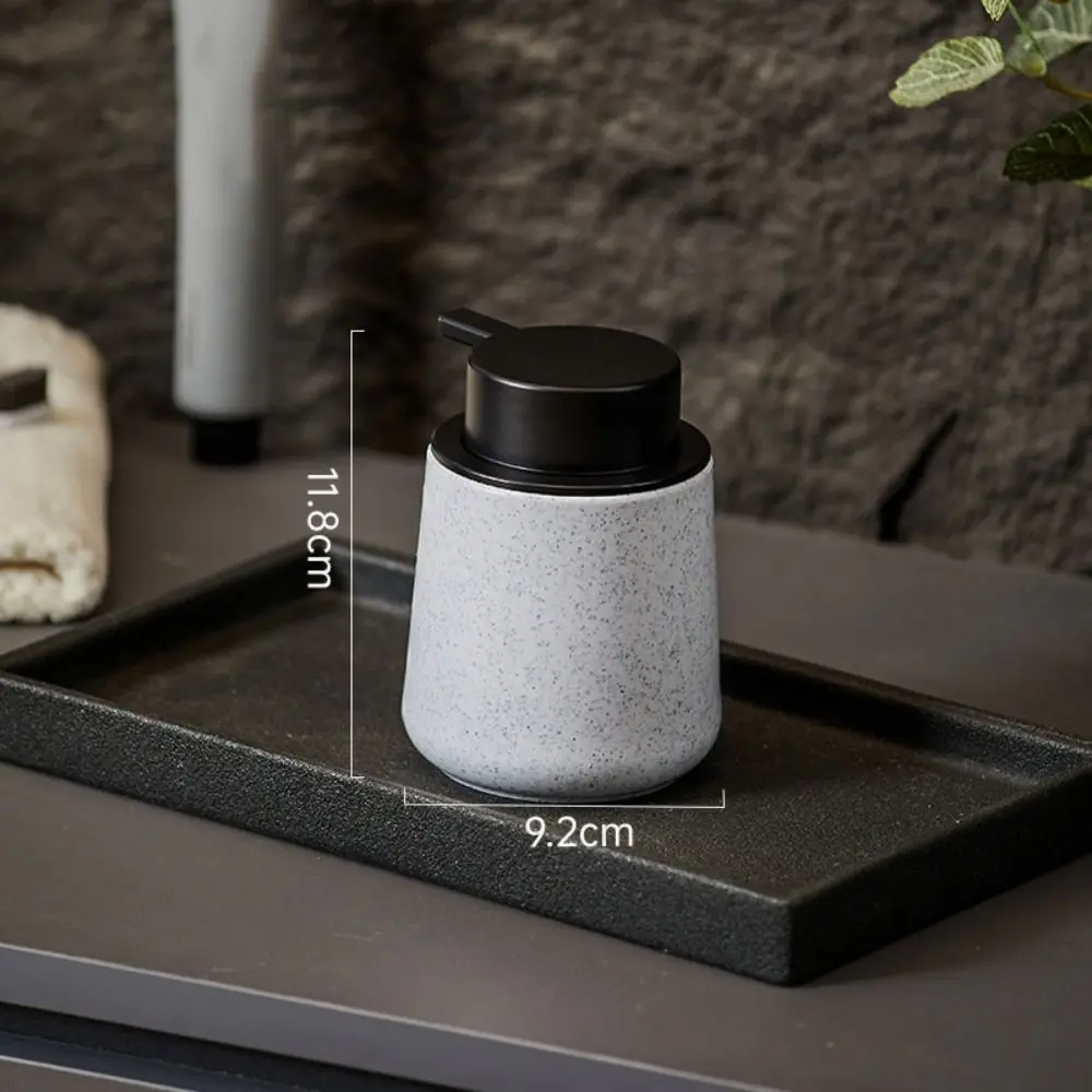 250ml Foaming Pump Bottle Refillable Multifunctional Wood Grain Soap Dispenser Manual Press Empty Liquid Lotion Storage Bottles