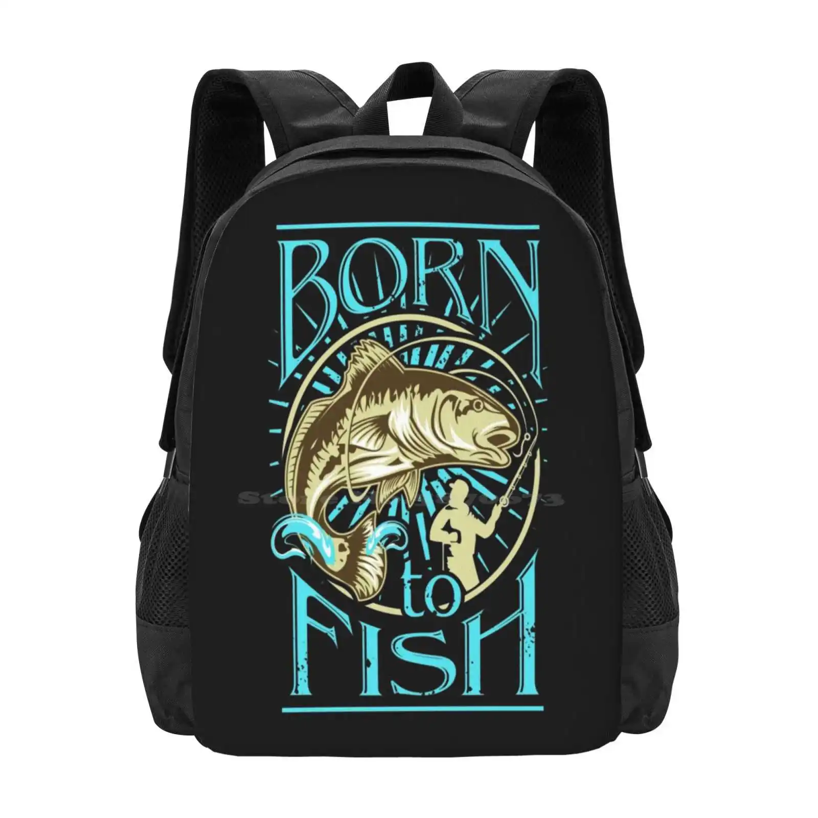 

Рюкзаки Born To Fish для школы, подростков, дорожные сумки для девочек, рыбалка для малышей, рыбалка для малышей, молодежная рыбалка для детей