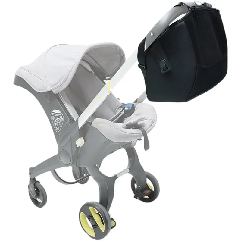 4-in-1 Snap-On Storage Compatible DOONA Car Seat & Baby Stroller Bag Basket Stroller Mommy Bag Travel Bag Stroller Storage Bag