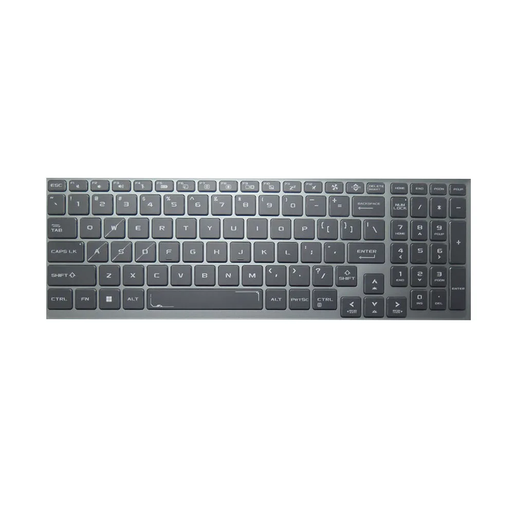 teclado portatil para adata xpg xenia 16 rx ingles eua rgb backlit preto novo 01