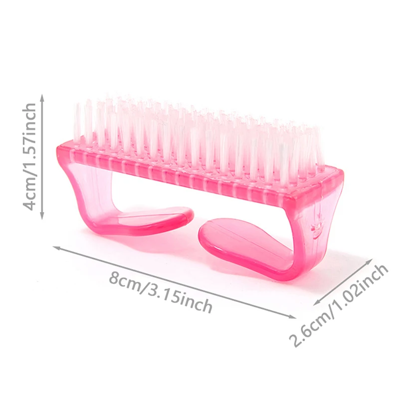 Clean Brush Tool File Nail Art Brushes Care Manicure Pedicure Soft Remove Dust Small Angle Cleaner
