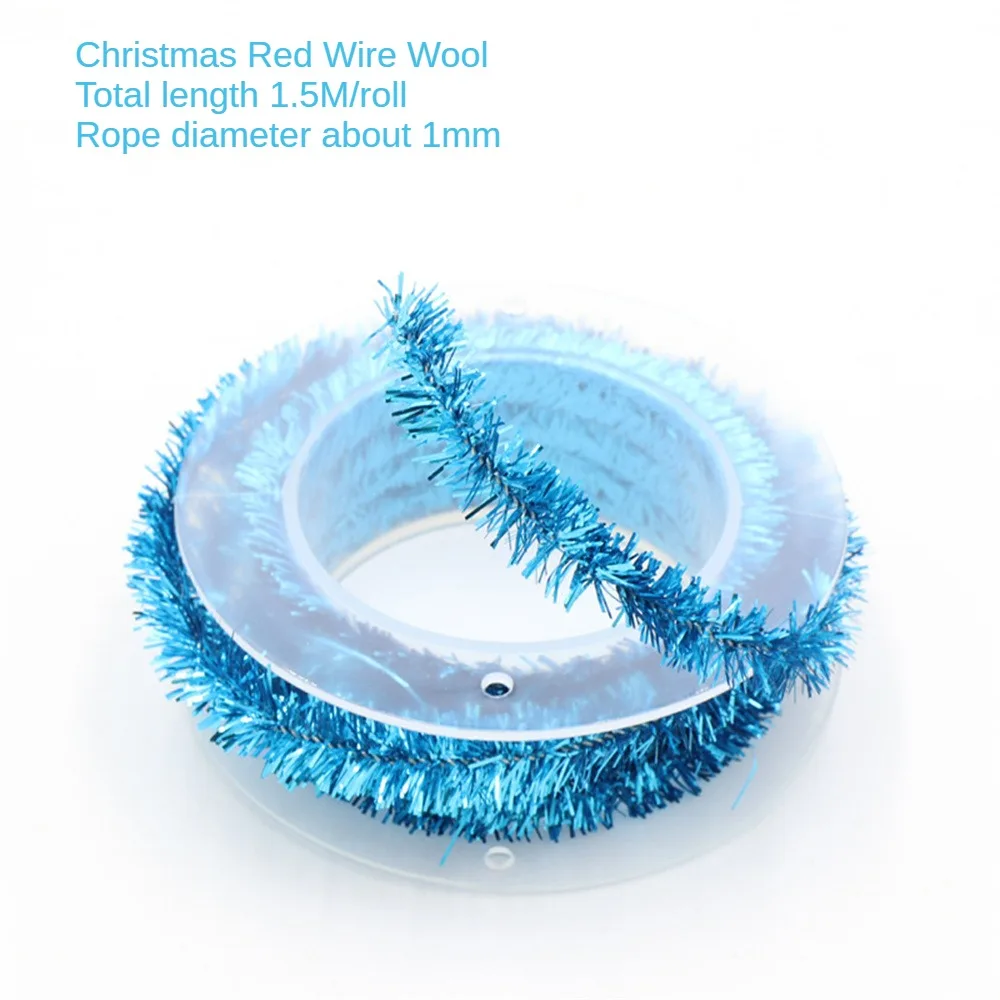 Tinsel Applicable To Multiple Scenarios Create A Strong Festive Atmosphere Metal Wire Around 9g Holiday Party Supplies