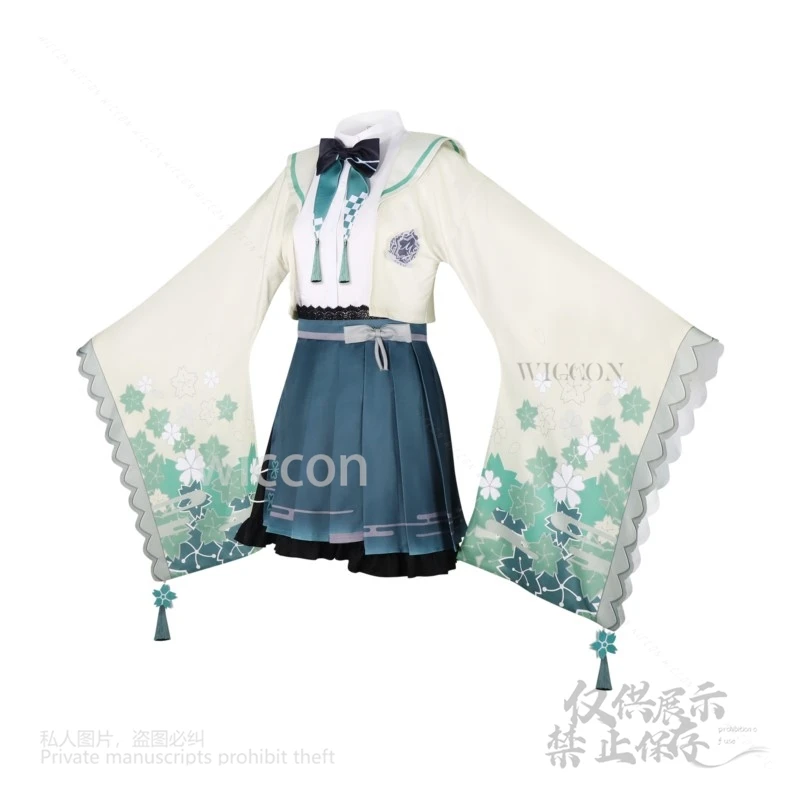 Аниме Кусанаги Нене Косплей Отори Эму Костюм Игровой Проект Cos Sekai PJSK Красочное Сценическое Платье Парики Хэллоуин Вечеринка Индивидуальные