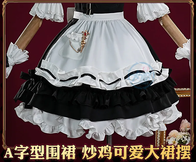 

Final Fantasy XIV FF14 Cosplay Costume Official Maid Outfit Anime Party Uniform Hallowen Play Role Clothes HCos