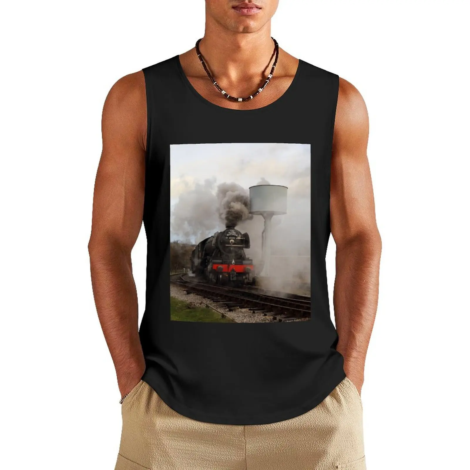 Flying Scotsman getting under steam. Tank Top cute tops running shirt underwear