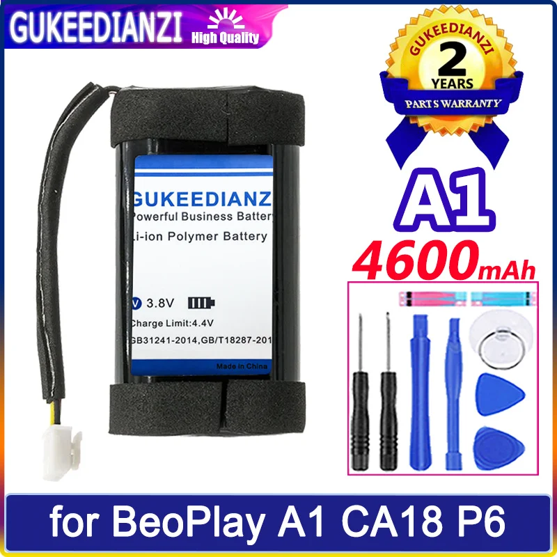 GUKEEDIANZI Battery PA-BO01 4600mAh for Bang & Olufsen BeoPlay A1 CA18 P6 Batteries