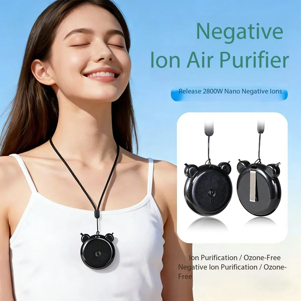 Portable Air Purifier Necklace - Kids Outdoor Air Quality recension och pris