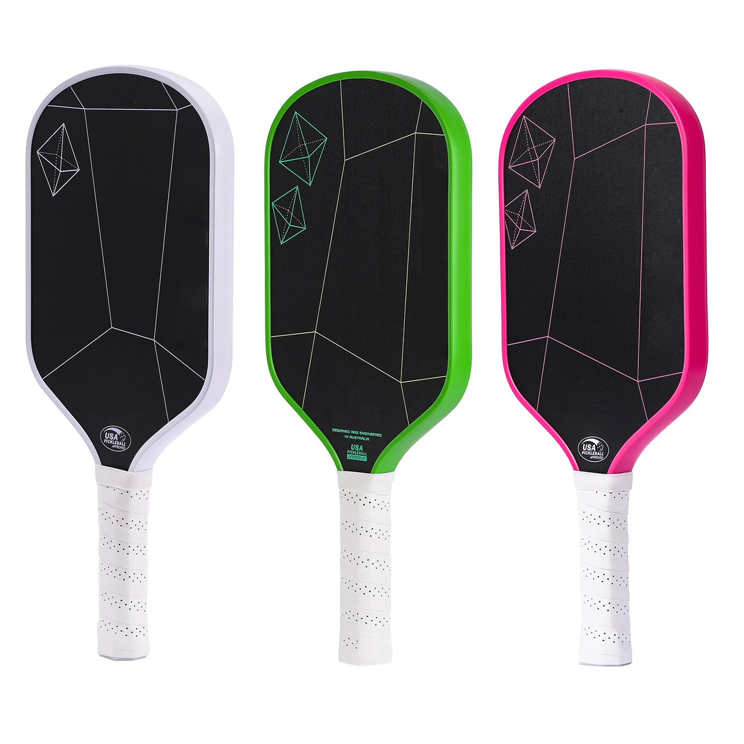 

Pickleball T700 Full Carbon Fiber Peak Racket Usapa Approved Diamond Series Frosted Athletic 16 Thick Carbon Fiber Competition