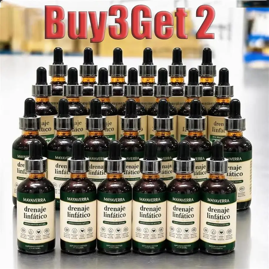 Serum Lymphatic Drainag Drops Natural Herbal Support Liquid Supplement Fluid Balance Daily Wellness Body Care Swelling Relief