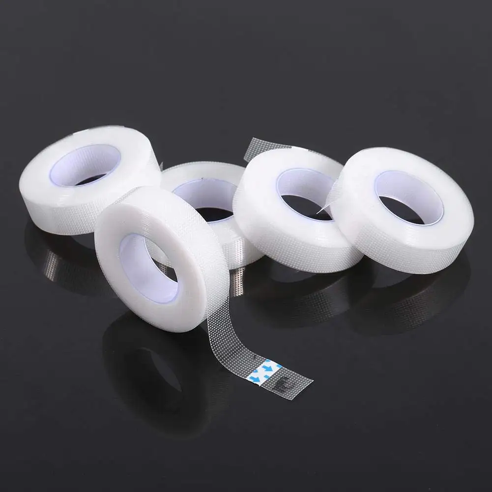 15/20pcs Transparent PE False Eyelash Extensions Tape Double Eyelid Sticker Non-woven Fake Lash Eyeliner Tapes