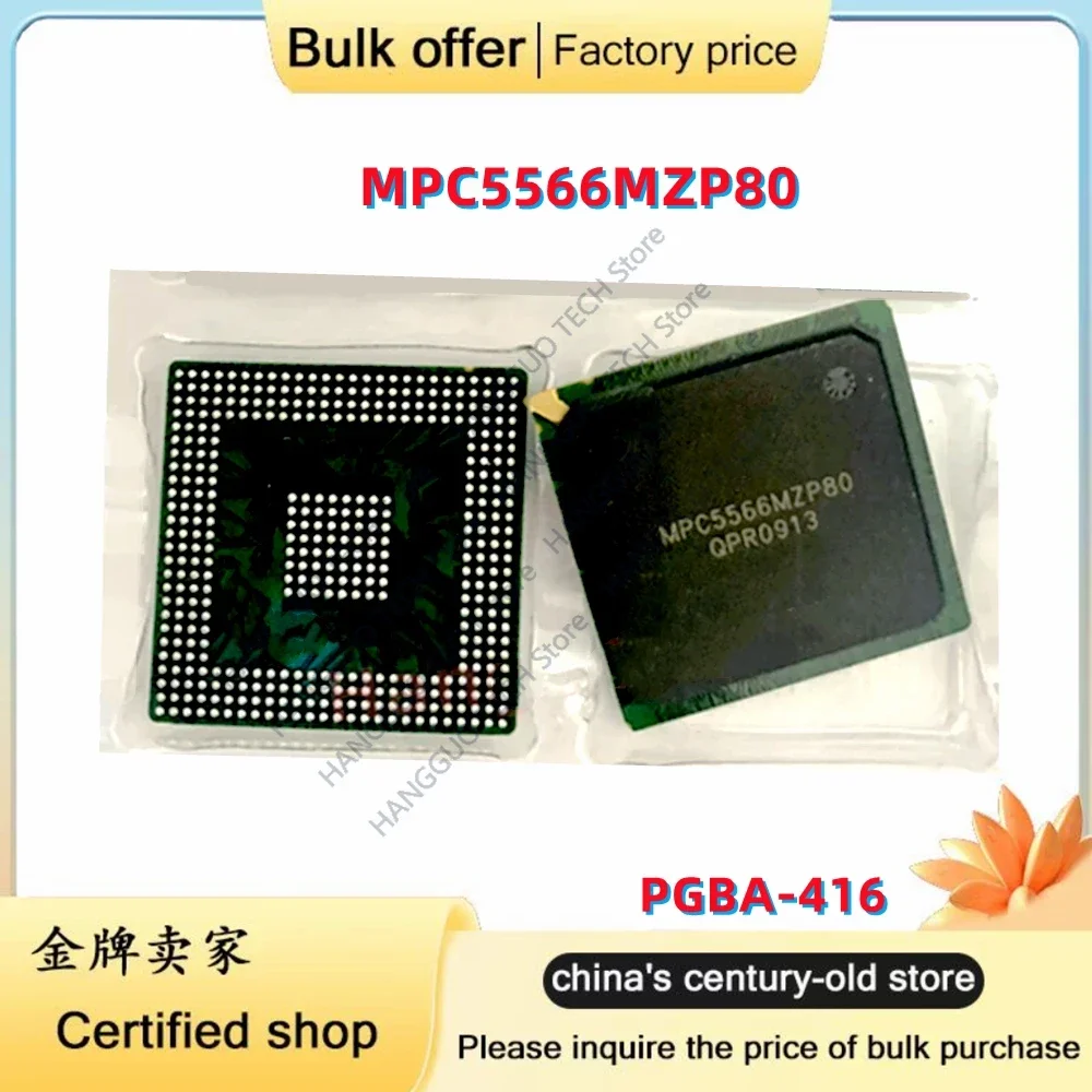 Original MPC5566MZP80 PBGA-416 Automotive computer board fragile chip microprocessor microcontroller chip