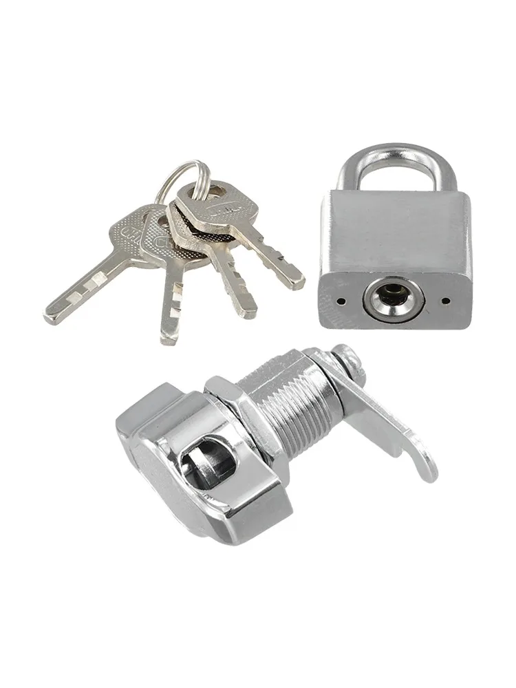 Multi Purpose Zinc Alloy Keyless Cam Lock for Cabinet Security Simple Installation and Enhanced Safety Features