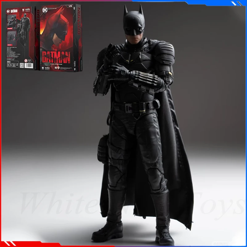 Fondjoy The Batman Anime Figure Pattinson Batman Action Figure Dc Justice League 2024 New Decor Children Toys Birthday Gift