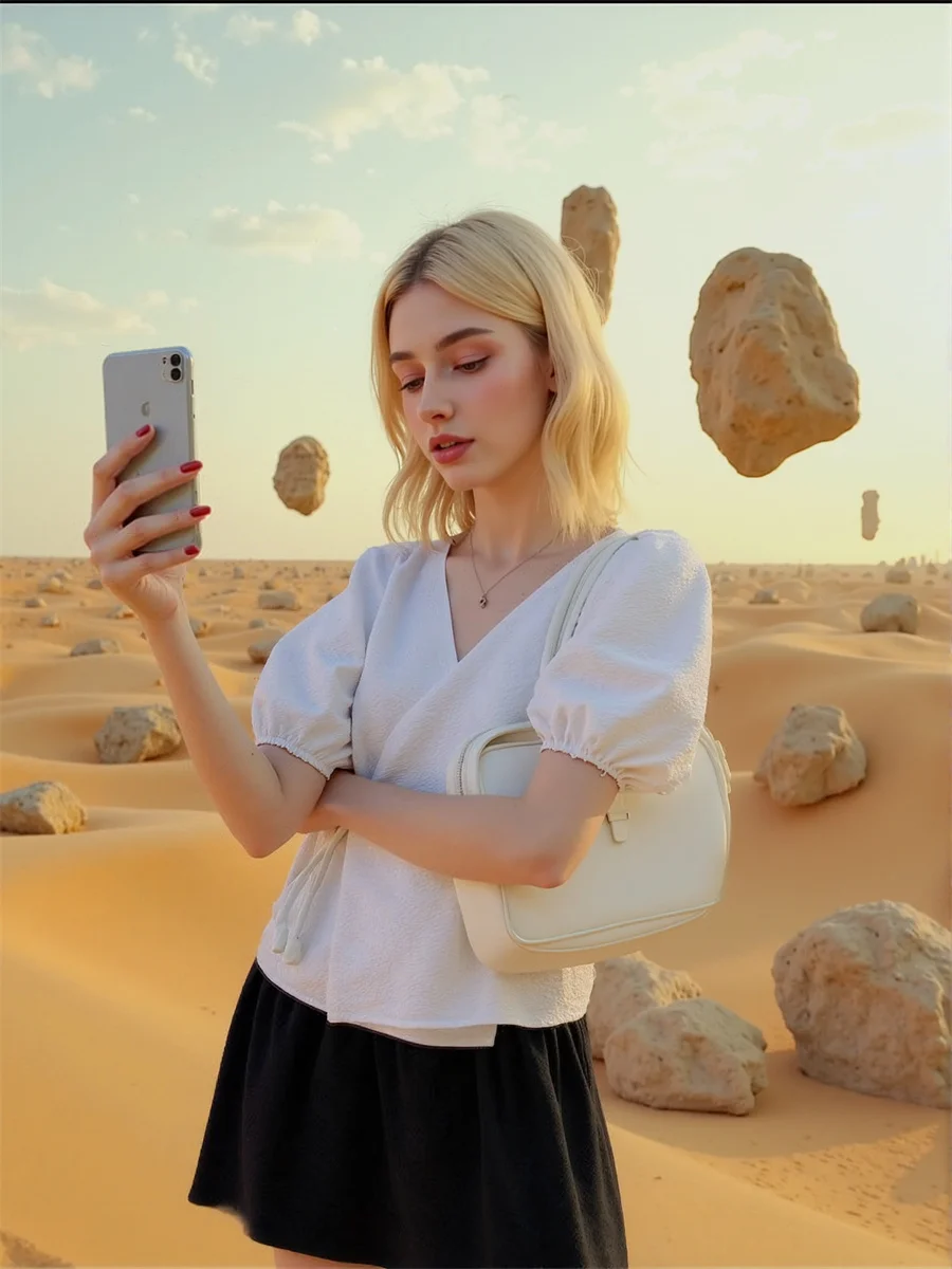 المشمش المرأة بلوزات طويلة الأكمام نفخة الأكمام القطن الأحمر أنيقة الخريف ملابس خارجية بلوزات سوداء هاواي حجم كبير الشباب