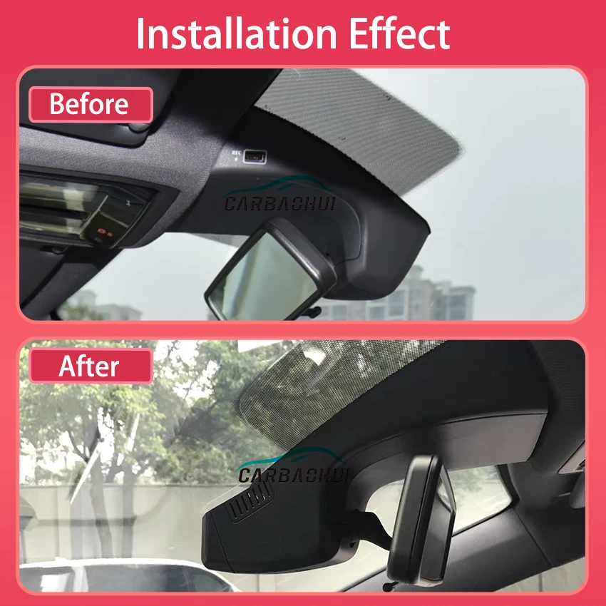 Dash Cam For Volkswagen id.4 crozz 2022-2025,WiFi Car DVR Camera With Night Vision, OEM Style,Dashcam for VW id4