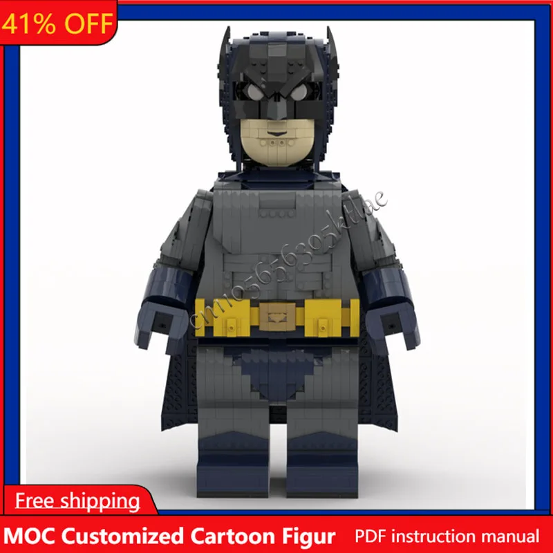 

New 2287PCS Sculptures Series Super Heros Mega Figure Model Customize Puzzle Technology DIY Creative Assembly Toy Gift MOC-76238