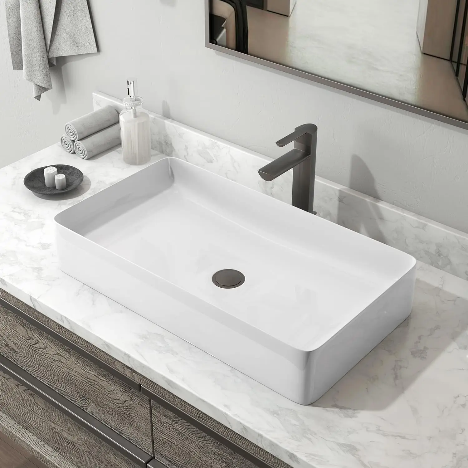 Rectangular Bathroo… - image