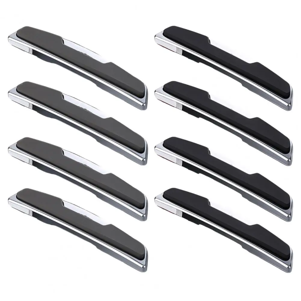 Car Door Protector Vehicle Door Edge Guards Bumper Protector Trim Set High Glossy Black Auto Guard Sticker Molding Accessories