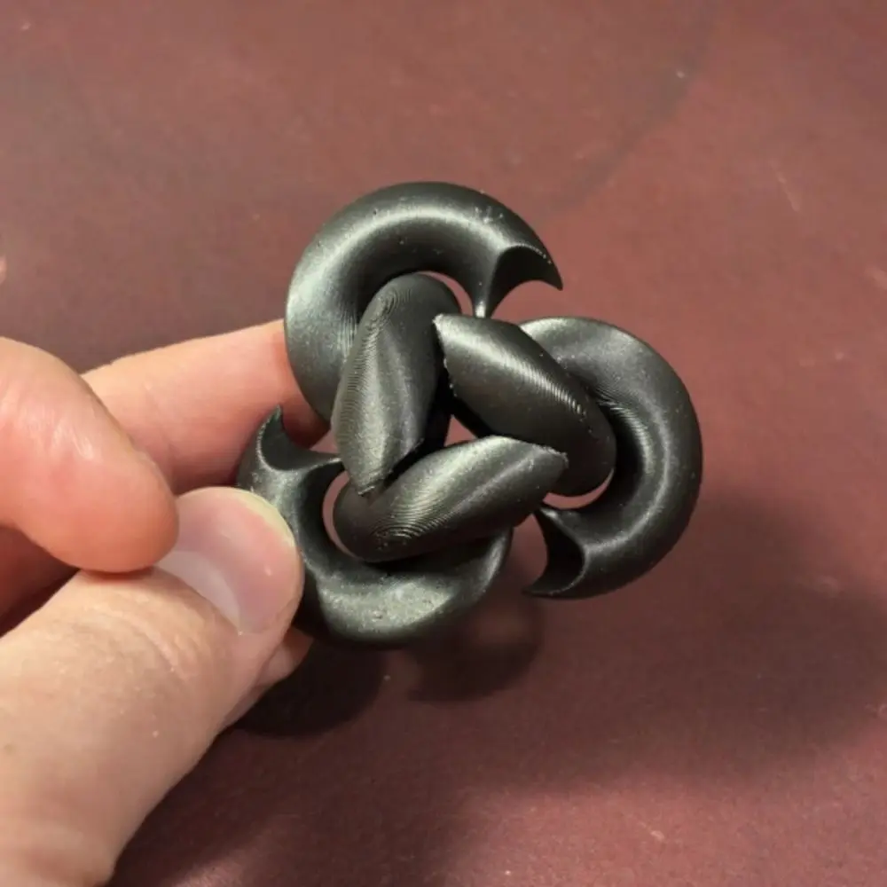 Cubo plegable infinito relajante, cubo plegable iluminado giratorio ligero, juguetes sensoriales 3D para niños y adultos