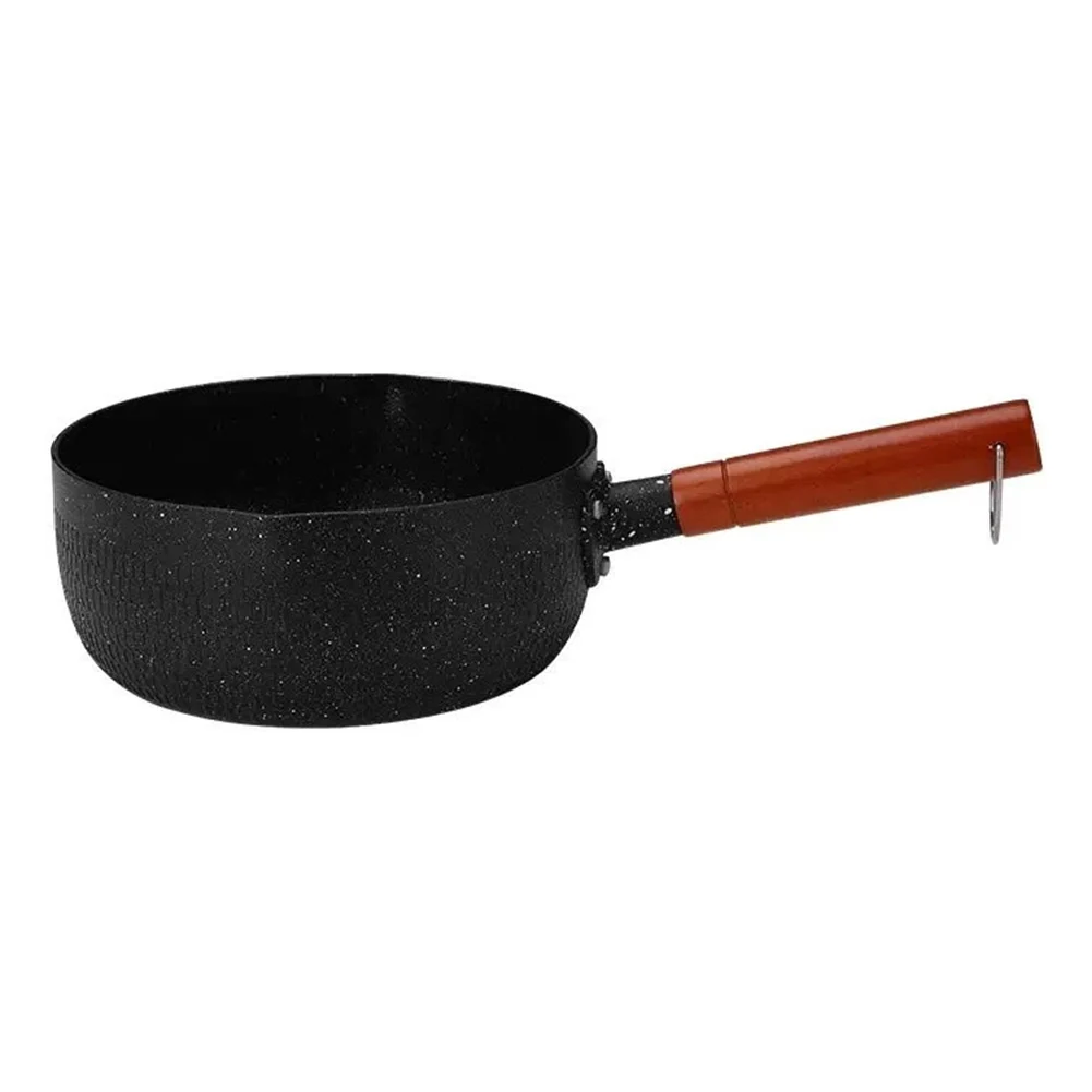 Simple Yet Effective Design in a Stainless Steel Frying Pan for Everyday Meals from Scrambled Eggs to Heated Beverages