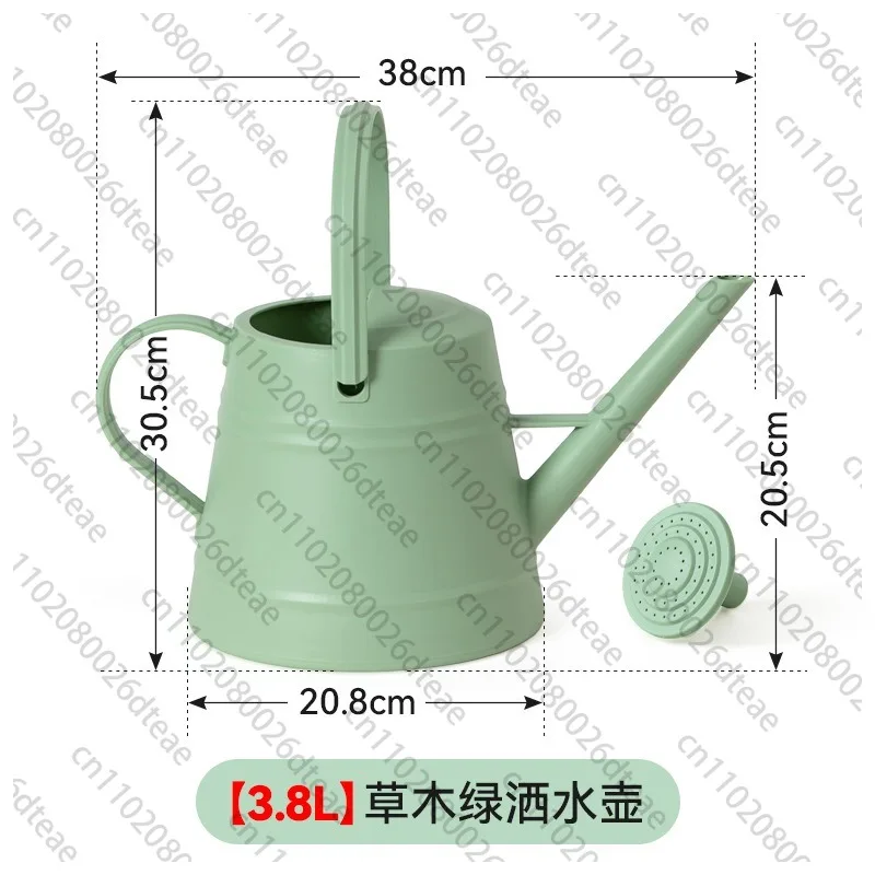 Household Flower Shower Pot Thickened Watering Kettle Large Watering Spray Pot Plastic Watering Kettle Long Mouth