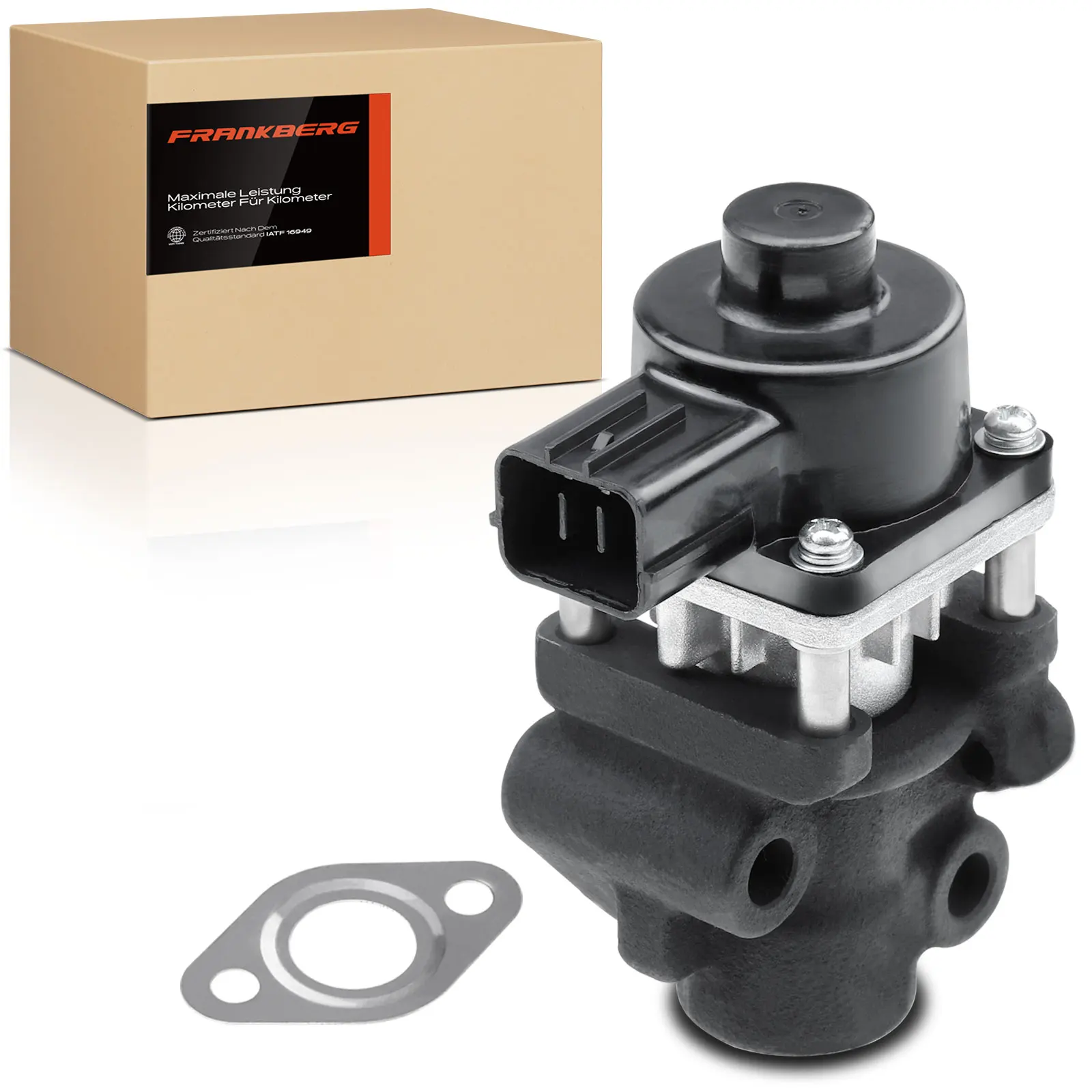 Vanne AGR Frankberg 1x, valve de recirculation des gaz d'échappement pour Fiat Sedici, Suzuki Grand Vitara II, Jimny, véhicule tout-terrain, fermée XEG9203