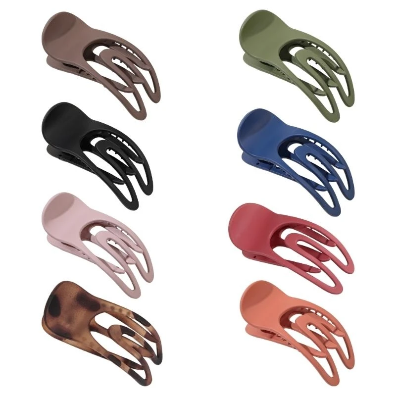 

Elegant Hair Claw Large Ponytail Holder Delicate Barrettes Strong Hold Hairpin