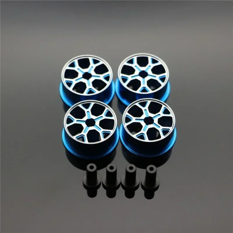 

Легкие колеса среднего диаметра 20,5 мм. Самодельные детали для цветного колеса Tamiya MINI 4WD с алюминиевым диском.