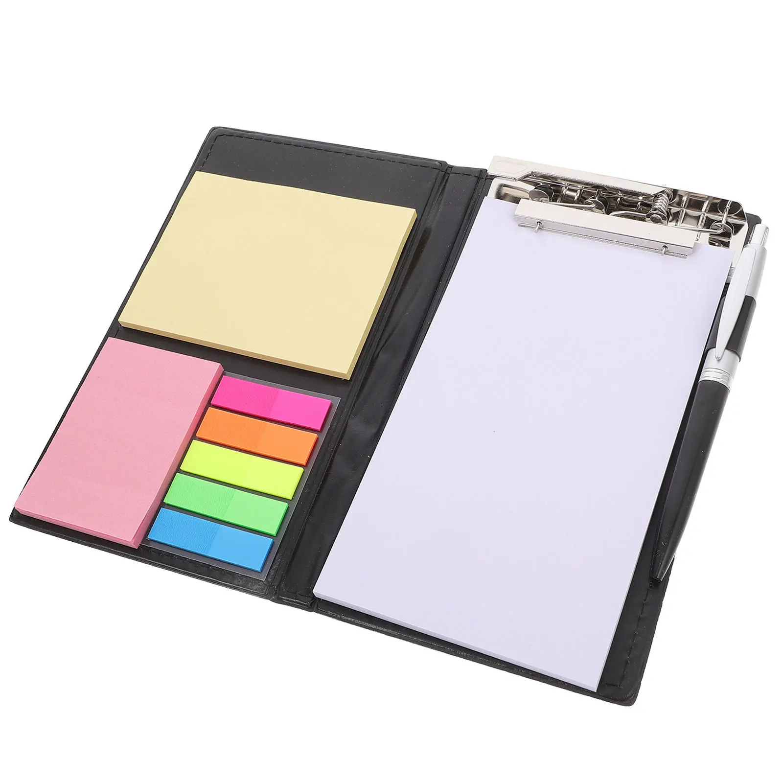 

Notebooks Colored Page Markers Set Rectangular Notes Index Tabs Flags Organizer Ballpoint Pen Office Teacher School