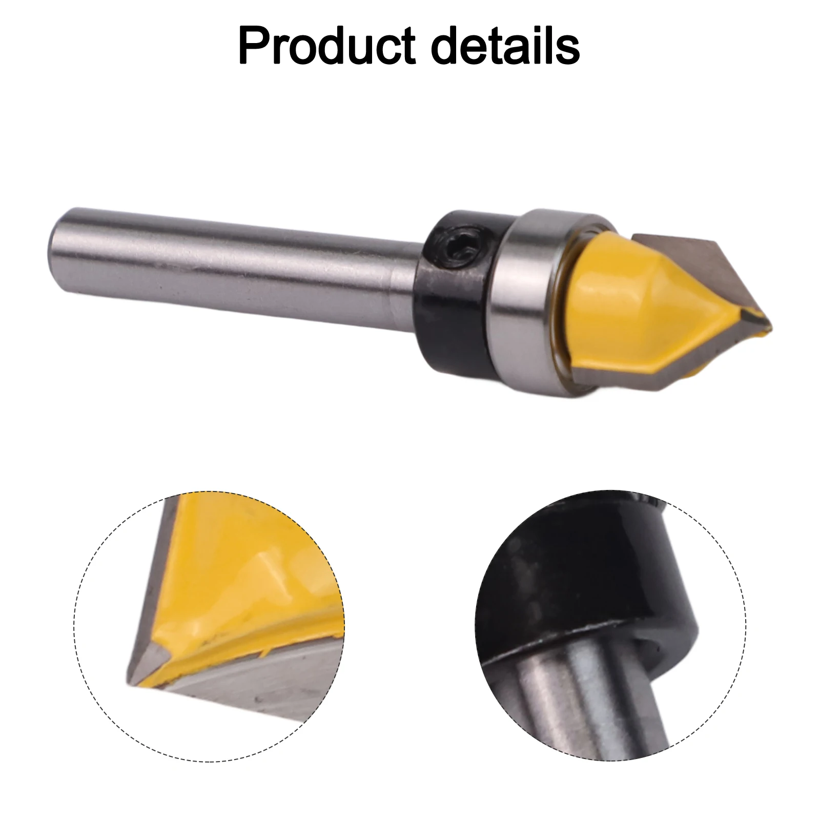 Carbide Wood Trimmer Trimmer Accessory 1 4 6.35mm Shank Router Bits Power Tool Attachment For DIY Wood Projects