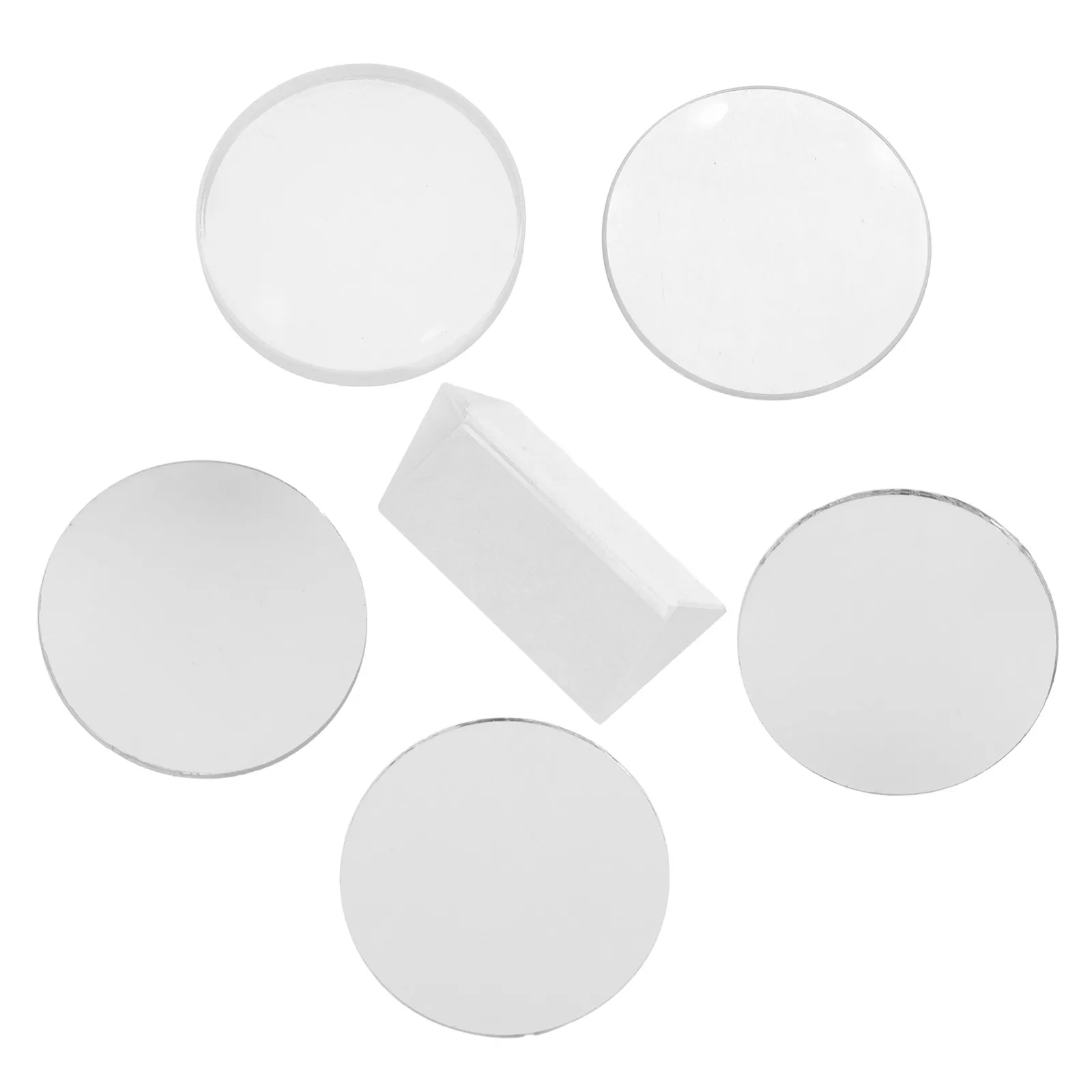 

1Set Convex Concave Glass Lens Set for Physics Optics Experiments Telescope Camera Science Education Outdoor Bird Watching