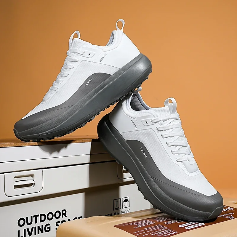 

New Men Golf Shoes Lightweight Golfers Sneakers Comfortable Anti Slip Footwears for Golfing Gym Walking Training Boots 39-45