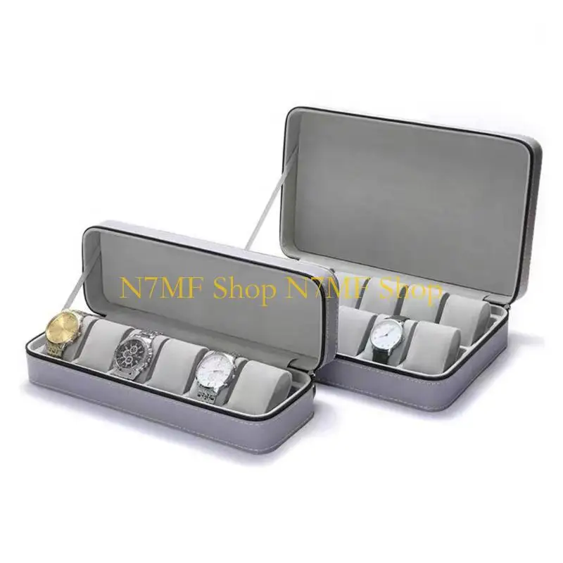 

N7MF 6/10/12 слотов, коробка для часов, органайзер для женщин и мужчин, подарок на день Святого Валентина, дисплей, чехол для на