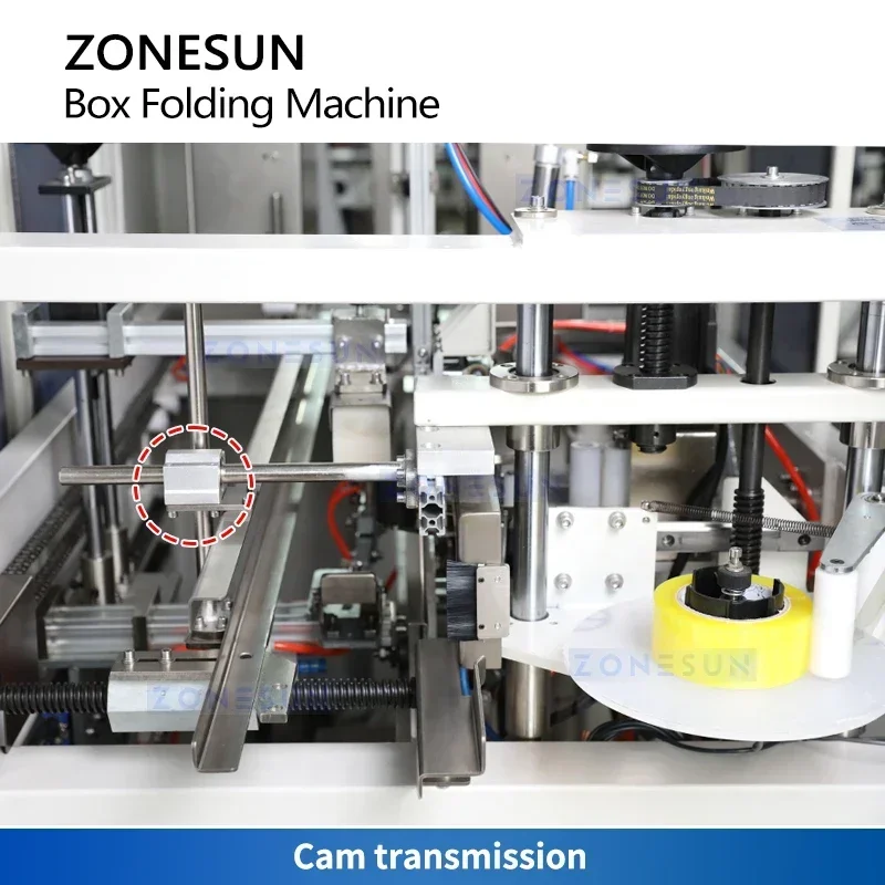 ZONESUN ZS-CSPM3 Automatic Small Box Erector High Speed Carton Erecting Machine Box Erector Horizontal Case Erector