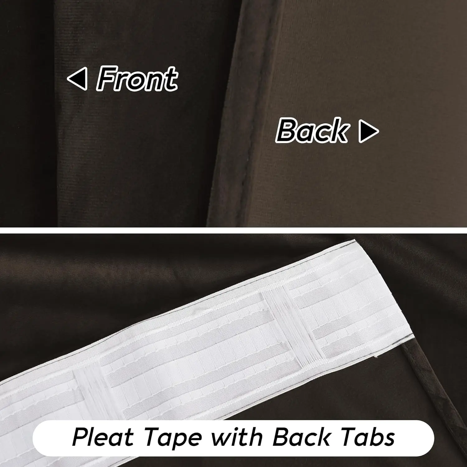 암막 단열 벨벳 커튼 96인치 길이, 침실 극장용 후크 벨트가 있는 암막 단열 커튼, 2개 패널