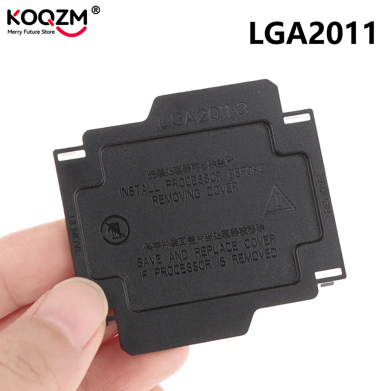 LGA 2011 Motherboard CPU Socket Protection Shell Black Cover Universal CPU Protection Pin Cover For LGA 2011-3 V3 2066 X99 X299