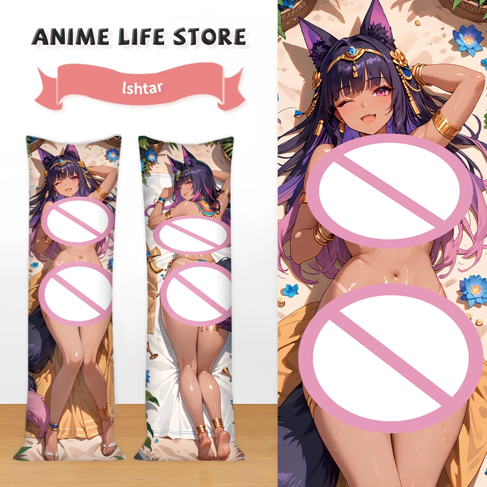 

Dakimakura Fate Lshtar Cartoon Body Pillowcase Hugging Otaku Bedding Pillow Cushion Covers King Headboard Pillowcases 50x150