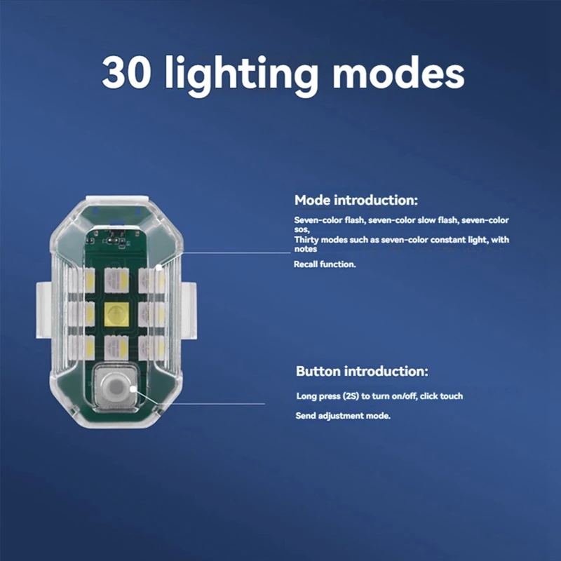 Лучший беспроводной пульт дистанционного управления, светодиодный стробоскоп, стробоскоп для дрона, стробоскопические огни для самолетов