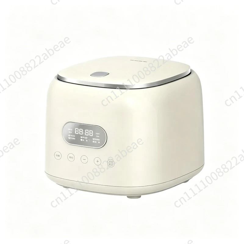 Mini Rice Cooker Stainless Steel Non Coating Inner Pot Compact Electric Cooker Rice Soup Separation 2-3 Persons Small Household