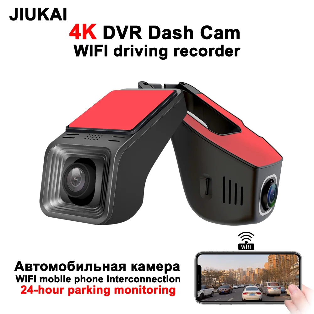 

Best new style Dash cam front and rear 4K 2160P CAR Dvr Dashcam Video Recorder Auto Night Vision 24H Parking Monitor