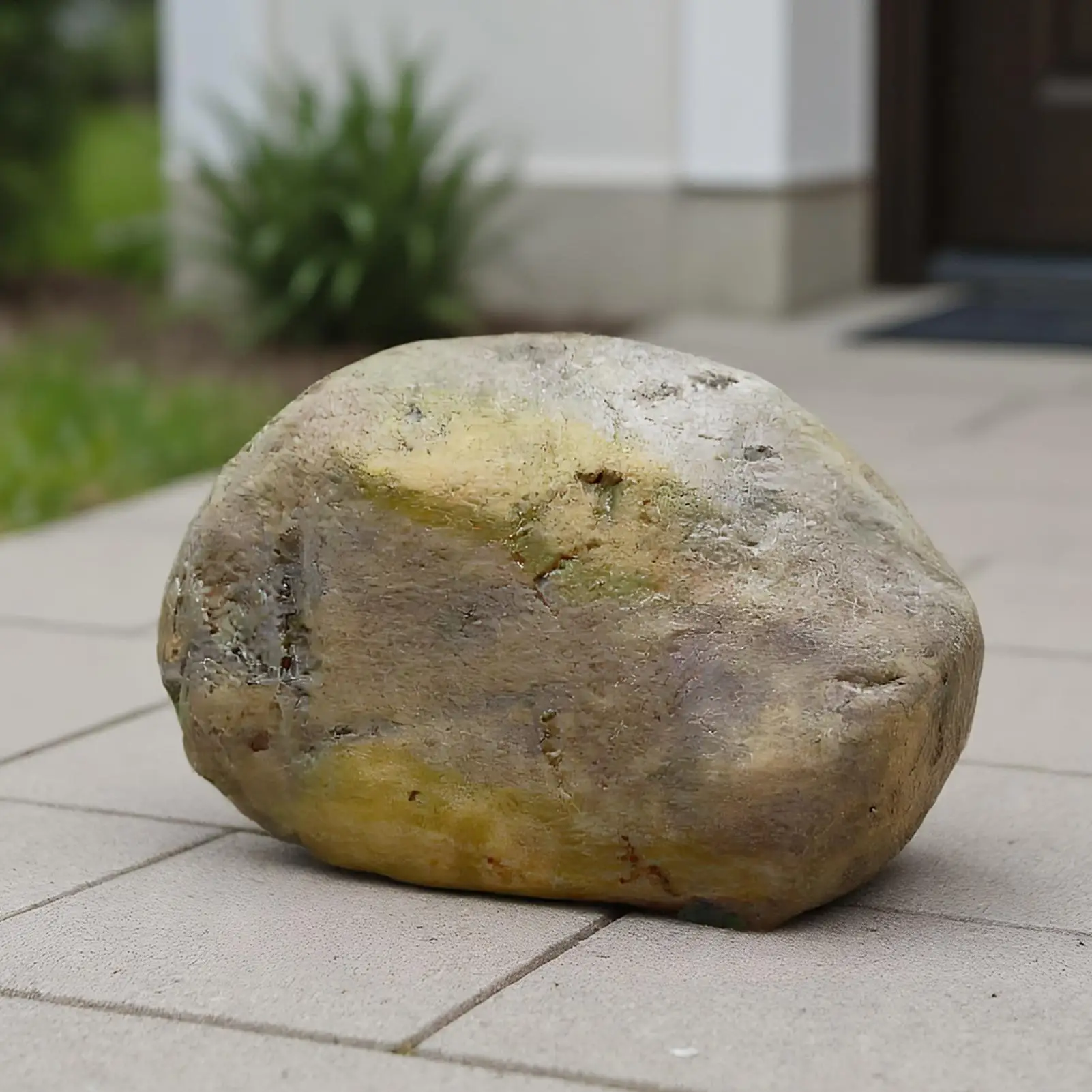 Hiddens-caja de almacenamiento de llaves de repuesto, piedra simulada para jardín al aire libre, roca falsa creativa, ocultación de desviación de vista, caja fuerte para llaves RV