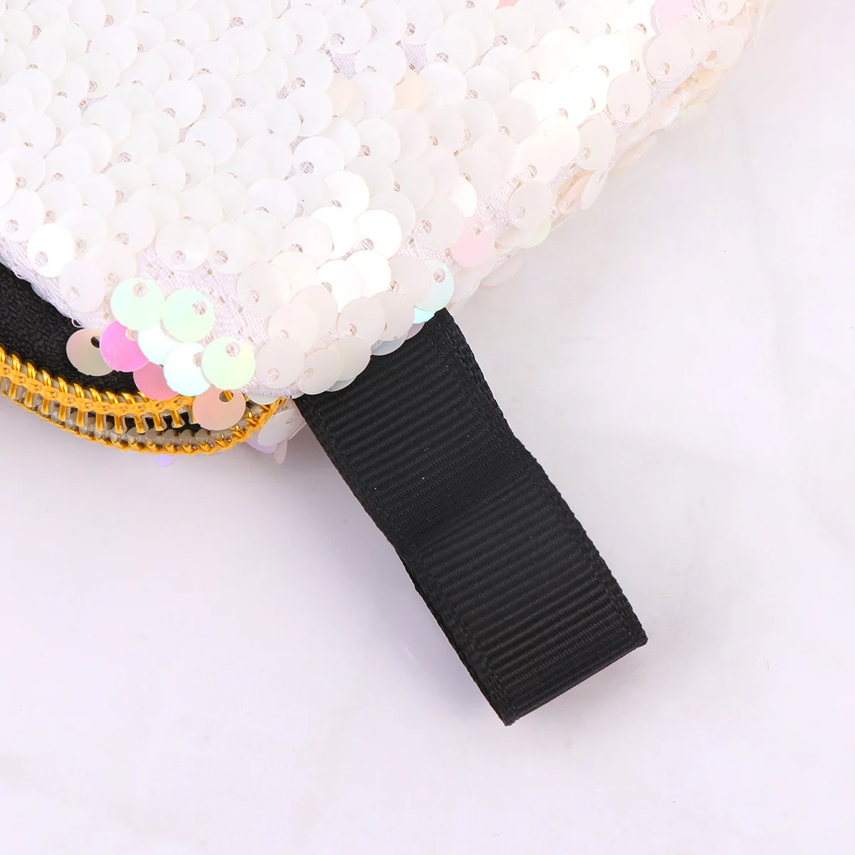 

Shiny Sequins Pencil Bag Washable Durable Stationery Pouch For Kids Gift Phone Coin Holder Lightweight Zipper Case