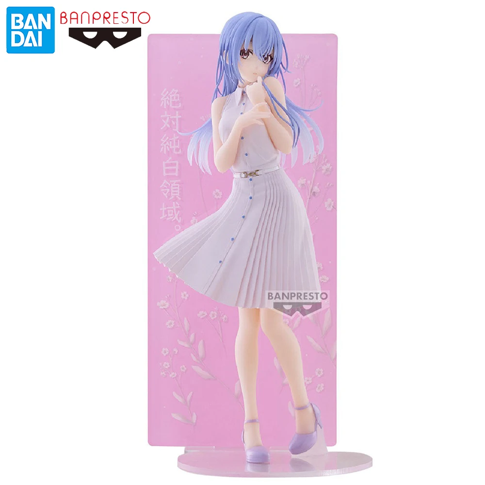 Original NEW Banpresto Hana Suzuki (Clear Material) (The Idolmaster: Shiny Colors) 22cm Gorgeous Anime Model Ornament Toys