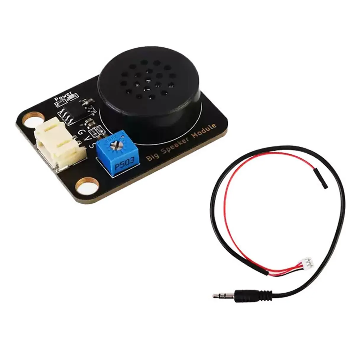 ABIU Audio Amplifier Module, 3W Mono Class D, High SNR, Compatible for ESP32, Raspberry Pi, Arduino