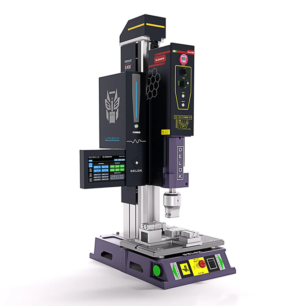 Portable Steel Laser Welding Machine Shoe Sole Press & Banner Splicer 20kHz Frequency for Hinge Welding