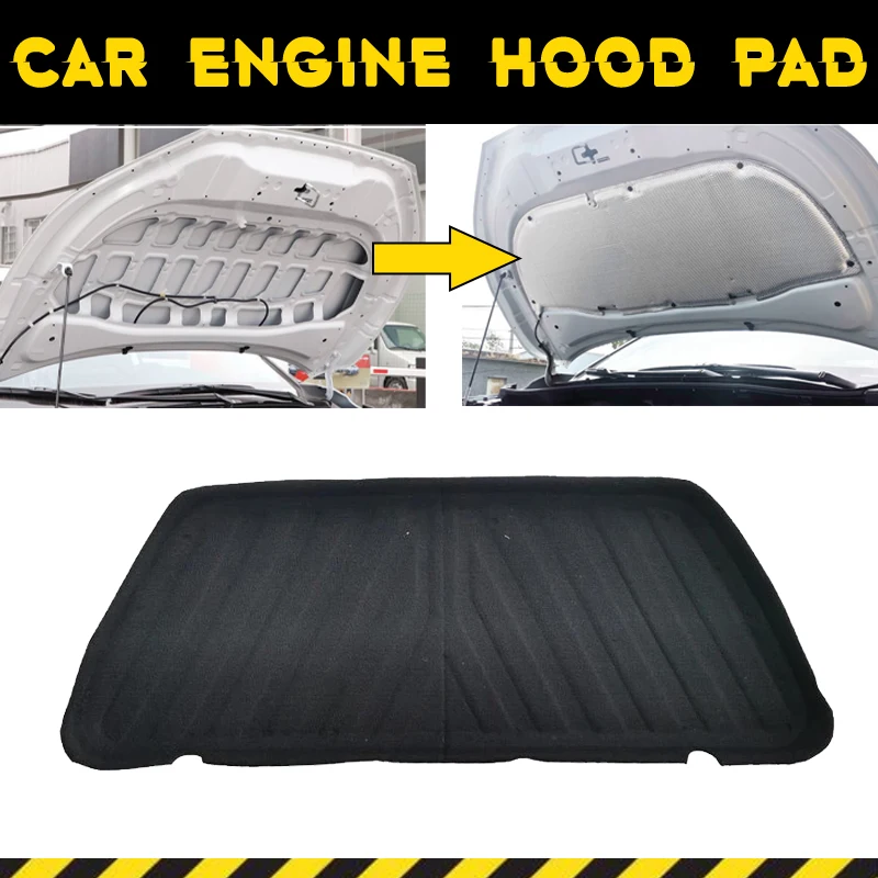 

Накладка на капот двигателя автомобиля для Tesla Model Y 2019-2024 2019 2020 2021 2022 2023, теплоизоляция, хлопковые звукоизоляционные аксессуары