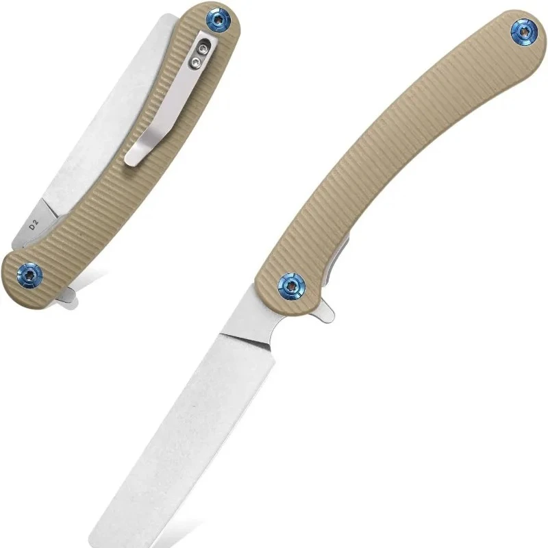 

EF939 Складной карманный нож для выживания на открытом воздухе, тактический охотничий нож с лезвием D2, портативные универсальные ножи для самообороны, инструменты EDC