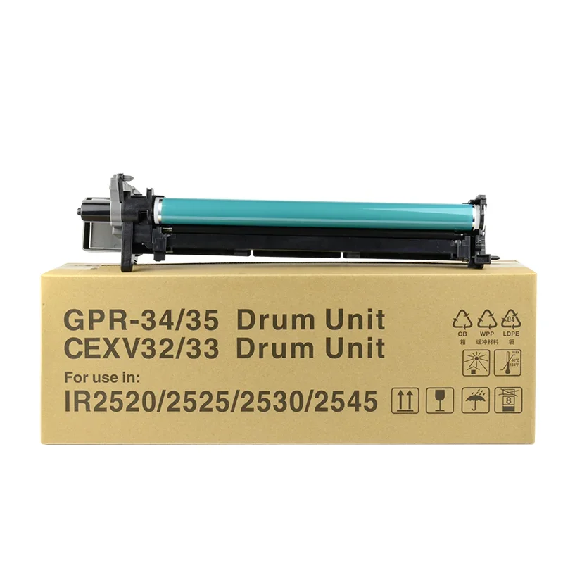 NPG-50 51 GPR34 35 EXV-32 33 Drum Unit Compatible for Canon IR2520 2525 2530 2545 Imaging Unit Copier Spare Parts BK 1PC