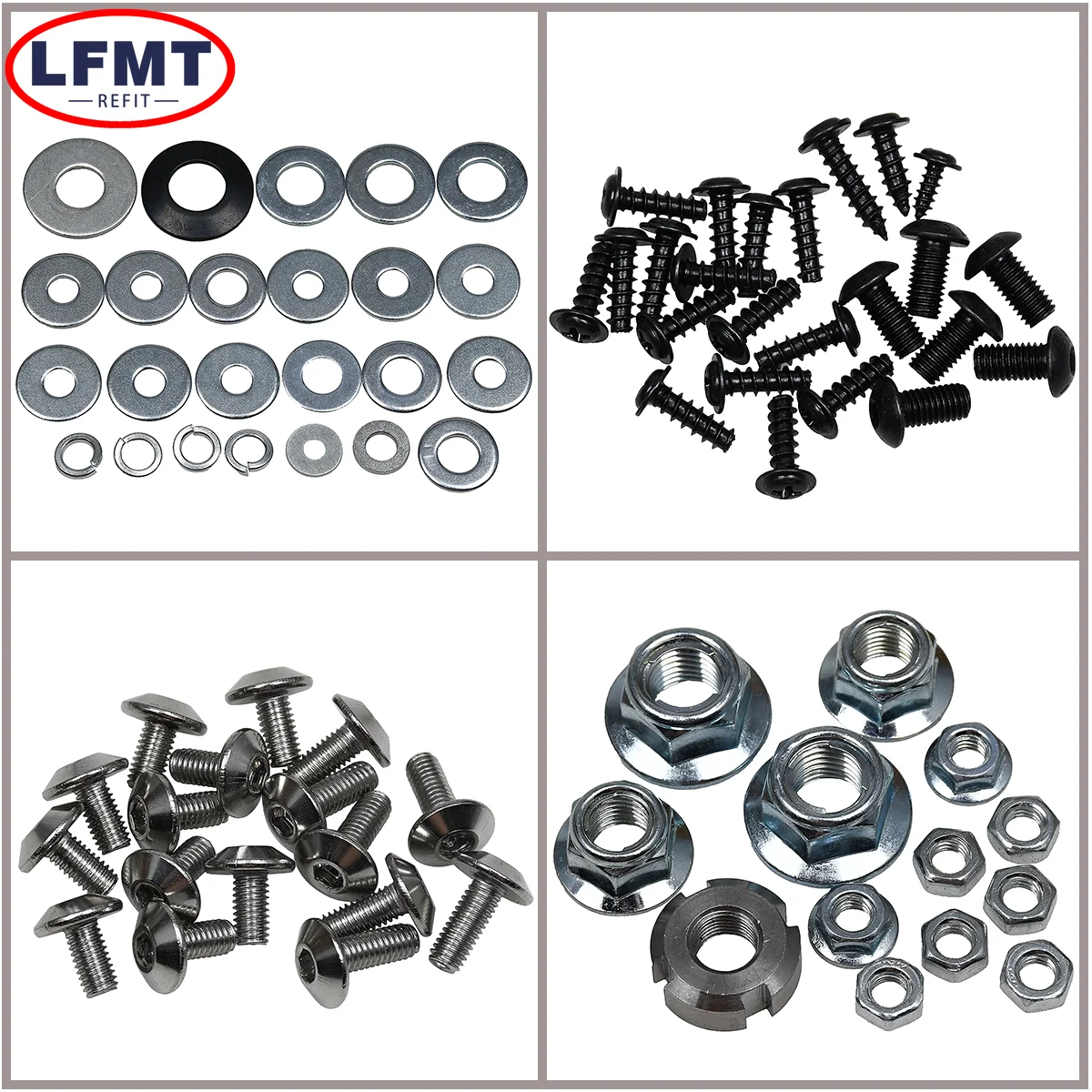 For SurRon Electric Motocross Hardware Bolt Full Fastener Kit For Sur Ron Light Bee X / S & UltraBee Screw bolt Universal Parts