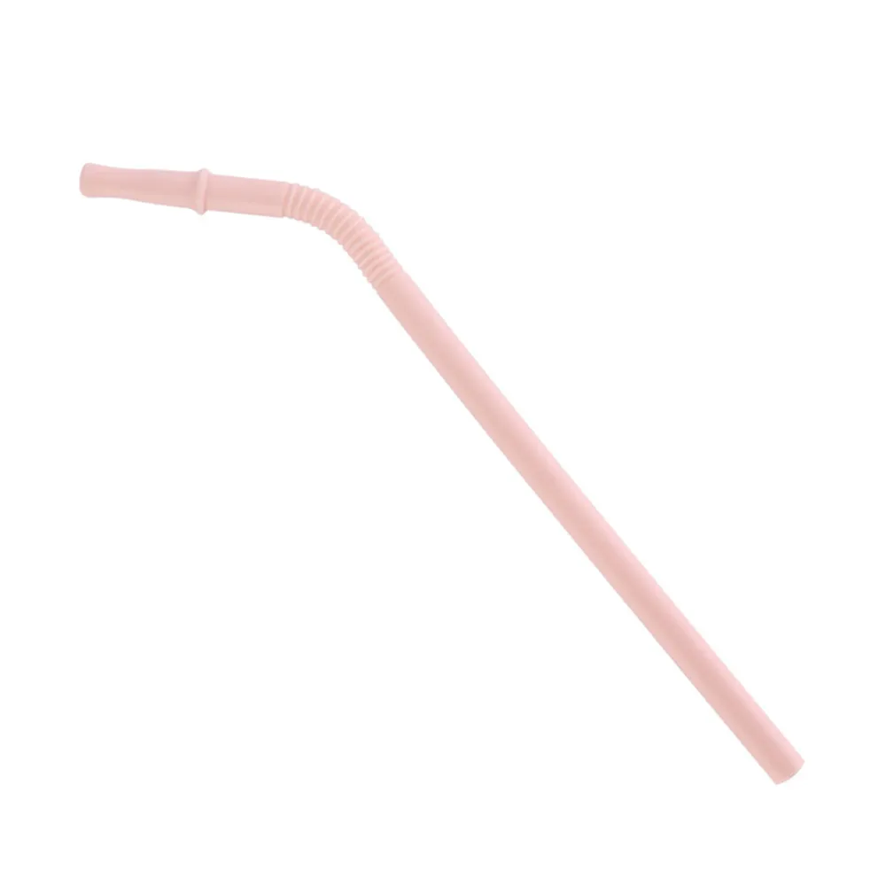 1pcs Reusable Silicone Drinking Straws Creative Milk Straws Sturdy Bent Straight Boba Straw Cleaning Brush Bar Party Accessories